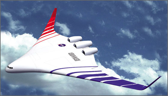 hybrid-wing-airplane